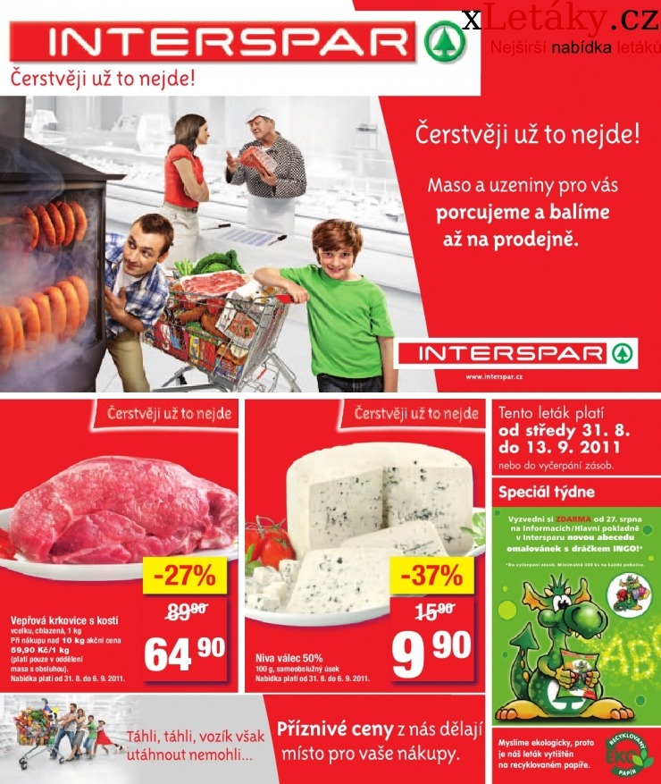 leták Interspar leták strana 1 leták Interspar leták strana 1