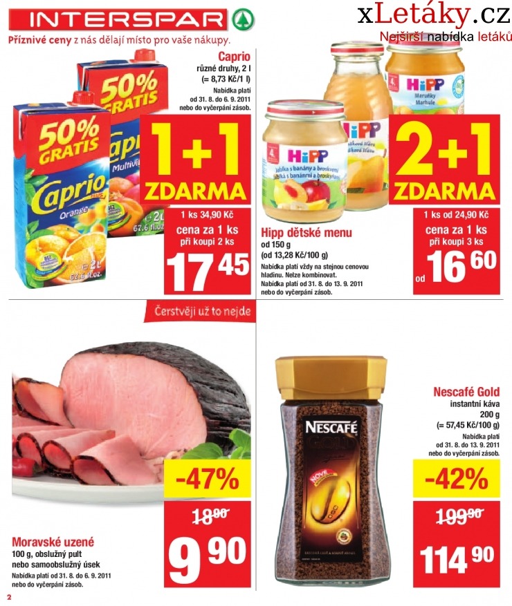 leták Interspar leták strana 1 leták Interspar leták strana 1