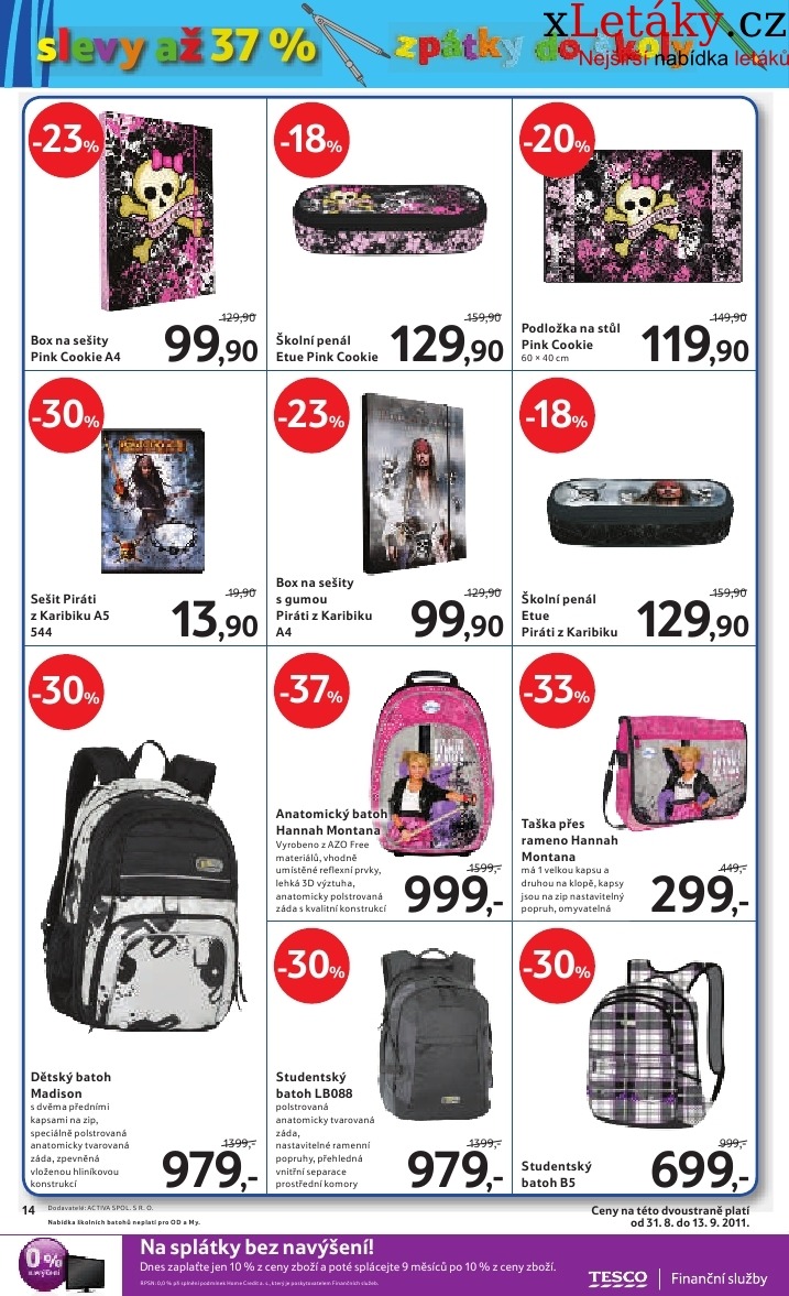 let�k Tesco aktu�ln� let�k strana 1