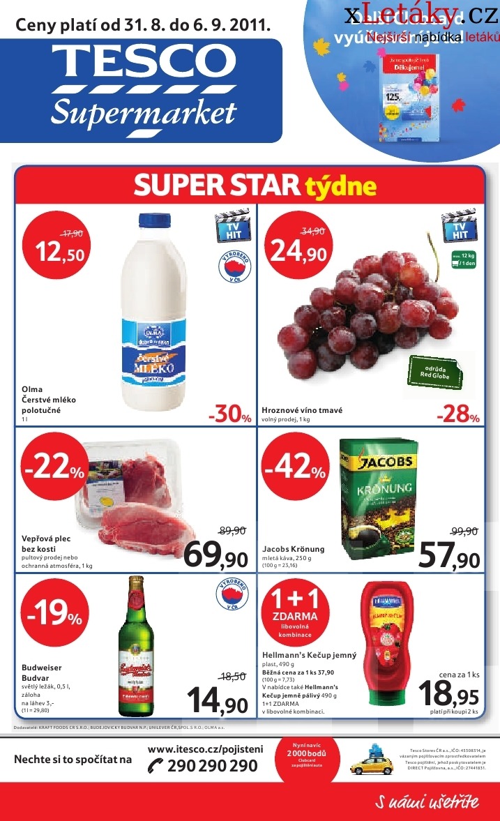 leták Tesco leták strana 1 leták Tesco leták strana 1