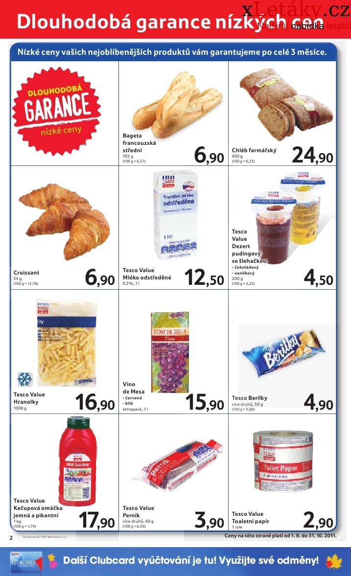 leták Tesco leták strana 1 leták Tesco leták strana 1