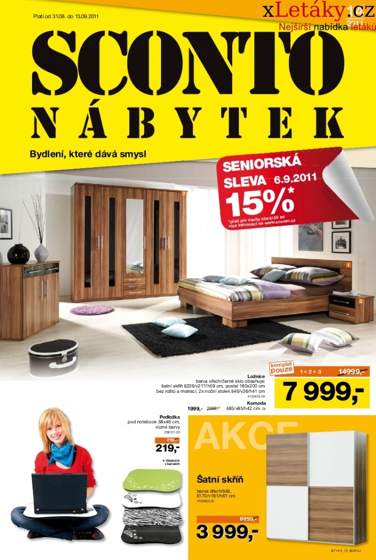 leták Sconto nábytek leták strana 1 leták Sconto nábytek leták strana 1