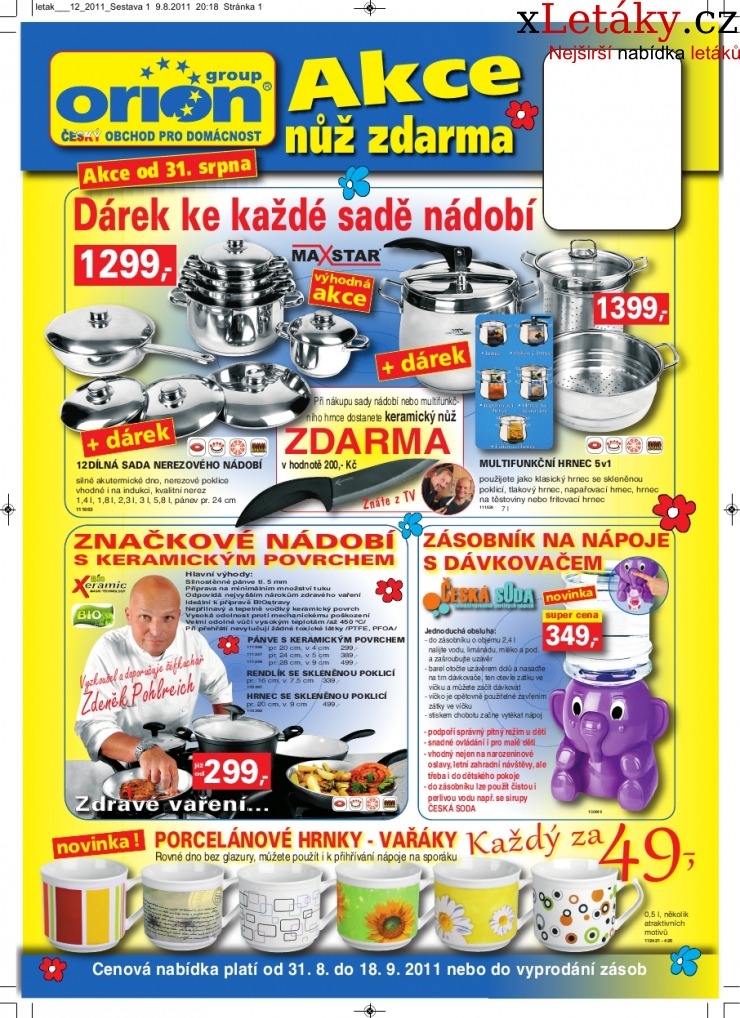 letk Orion aktuln letk strana 1