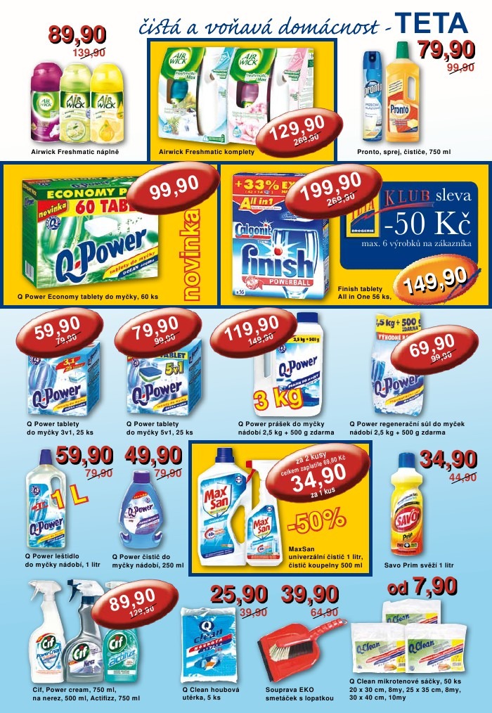 leták TETA drogerie strana 1 leták TETA drogerie strana 1