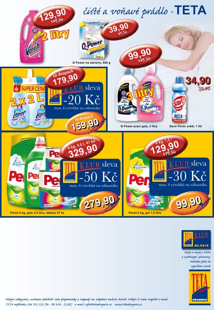 leták TETA drogerie strana 1 leták TETA drogerie strana 1