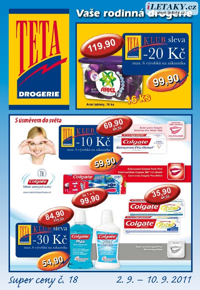 letk TETA drogerie strana 1