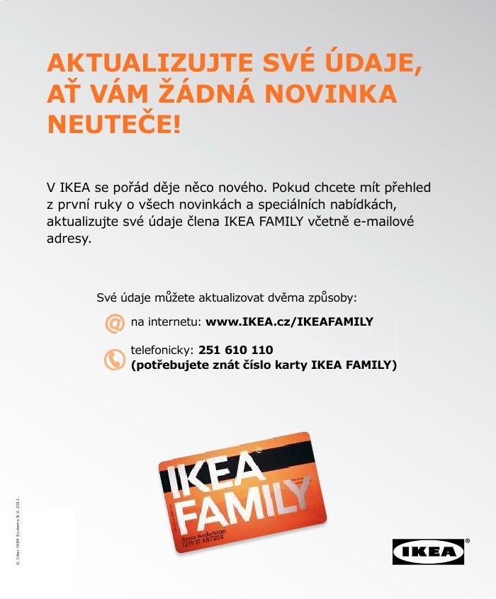 leták Ikea strana 1 leták Ikea strana 1