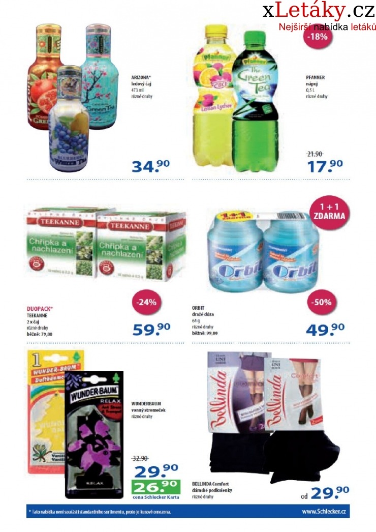 leták Schlecker akční leták strana 1 leták Schlecker akční leták strana 1