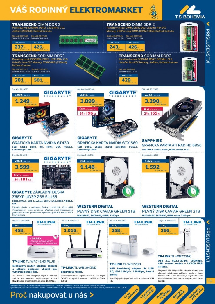 leták T.S. Bohemia strana 1 leták T.S. Bohemia strana 1
