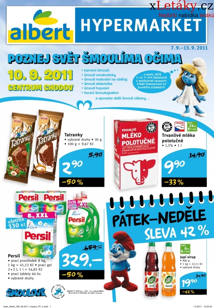 leták Albert Hypermarket leták strana 1 leták Albert Hypermarket leták strana 1