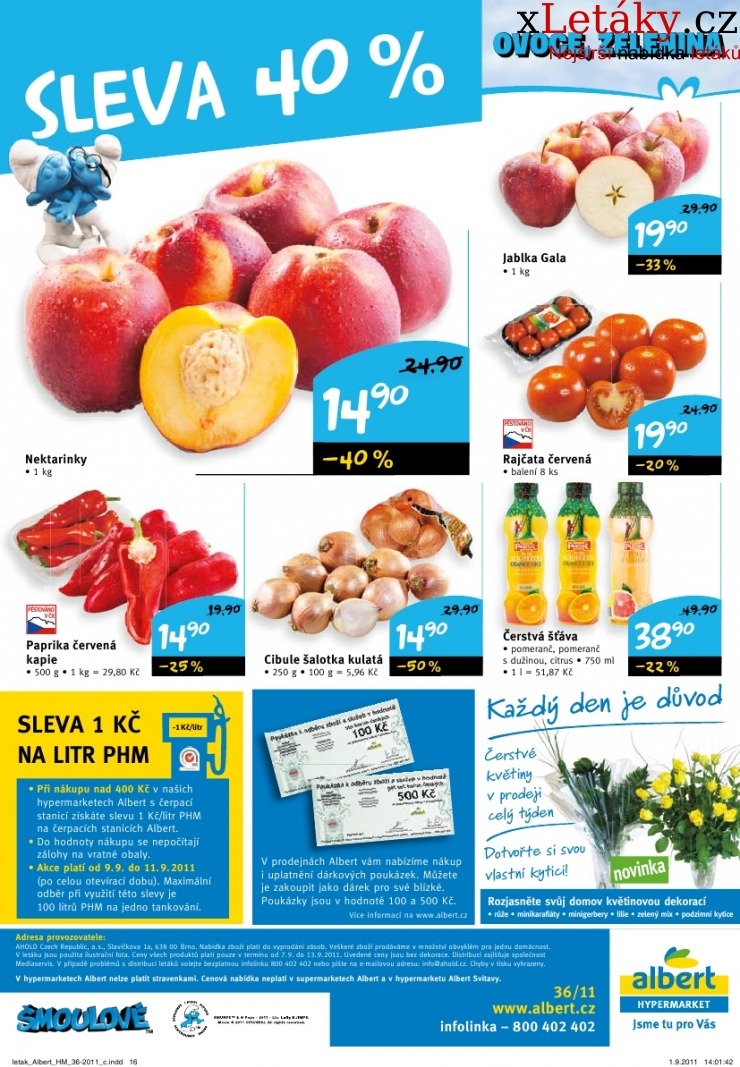 leták Albert Hypermarket leták strana 1 leták Albert Hypermarket leták strana 1