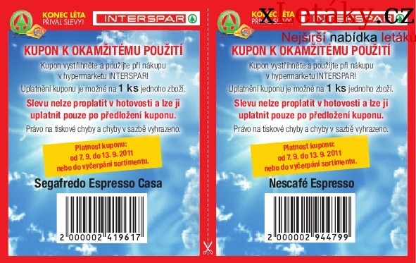 leták Interspar aktuální leták strana 1 leták Interspar aktuální leták strana 1
