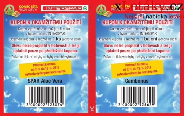 leták Interspar aktuální leták strana 1 leták Interspar aktuální leták strana 1