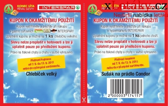 leták Interspar aktuální leták strana 1 leták Interspar aktuální leták strana 1