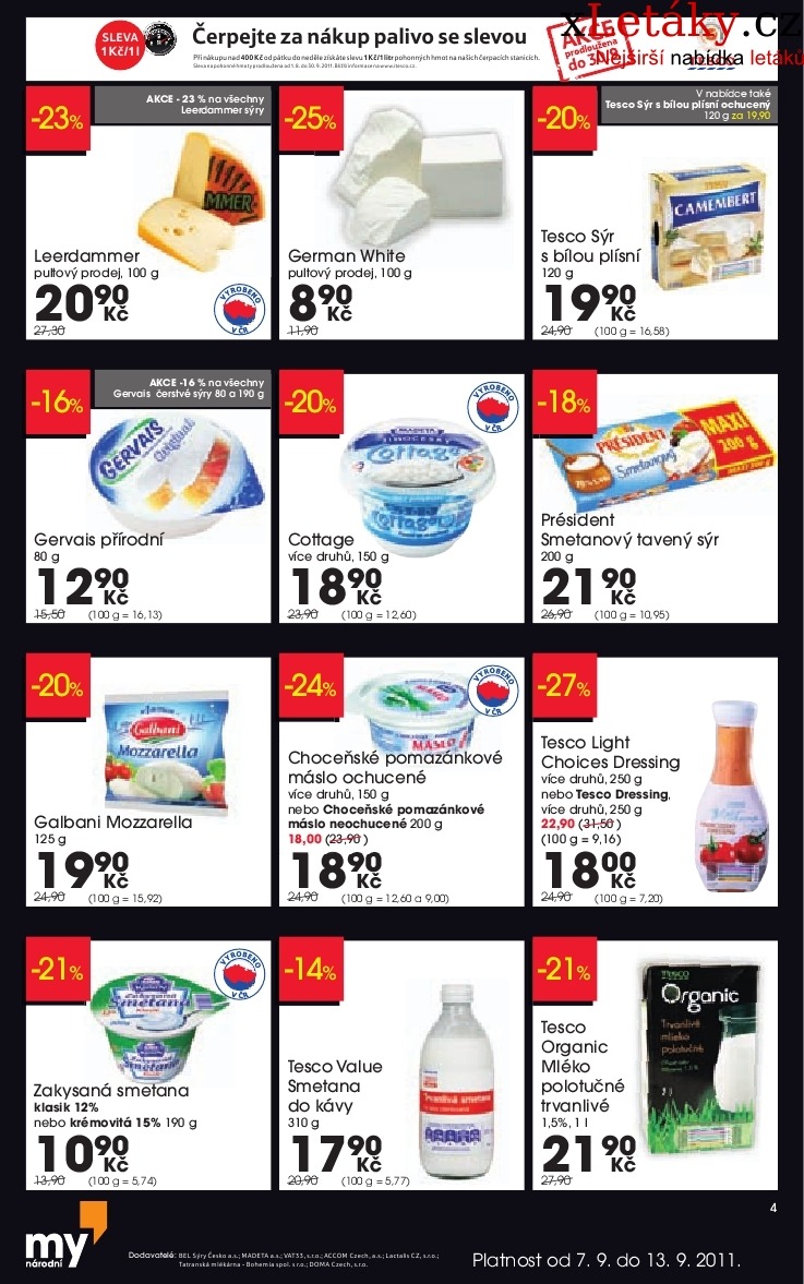 leták Tesco leták strana 1 leták Tesco leták strana 1