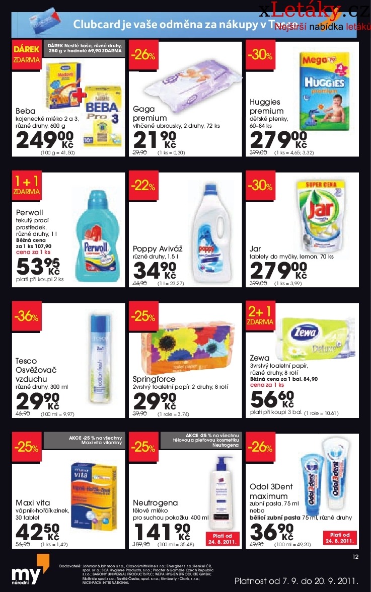 leták Tesco leták strana 1 leták Tesco leták strana 1