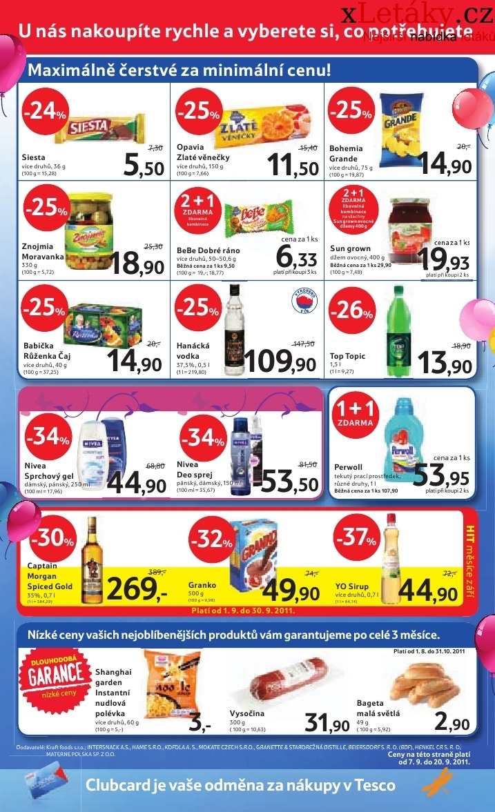 leták Tesco aktuální leták strana 1 leták Tesco aktuální leták strana 1