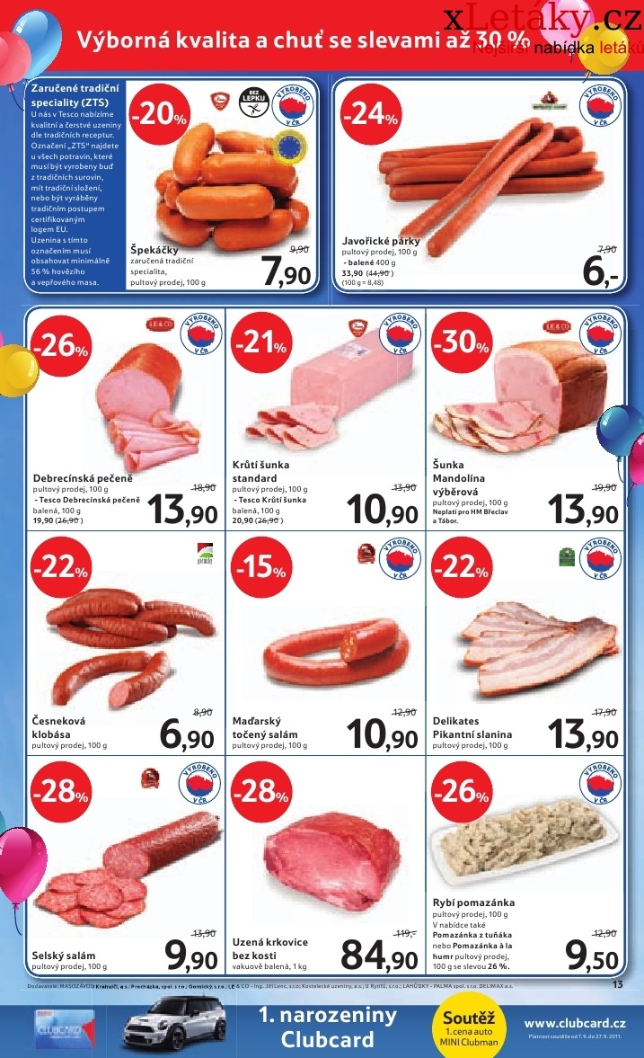 let�k Tesco ak�n� let�k strana 1