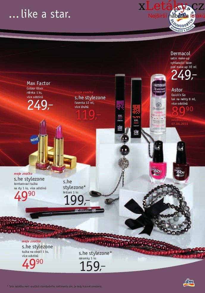 let�k Dm drogerie aktu�ln� let�k strana 1