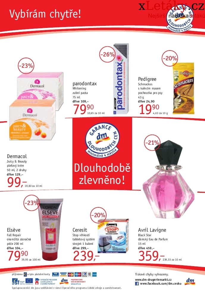 leták Dm drogerie aktuální leták strana 1 leták Dm drogerie aktuální leták strana 1