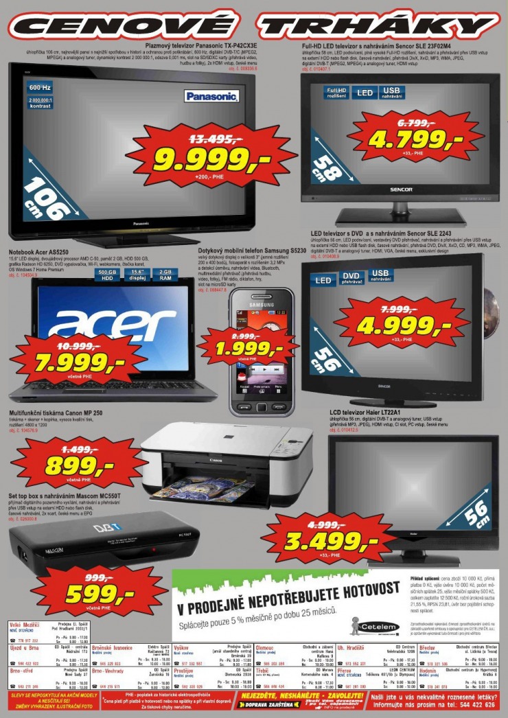 leták Elektro Spáčil strana 1 leták Elektro Spáčil strana 1