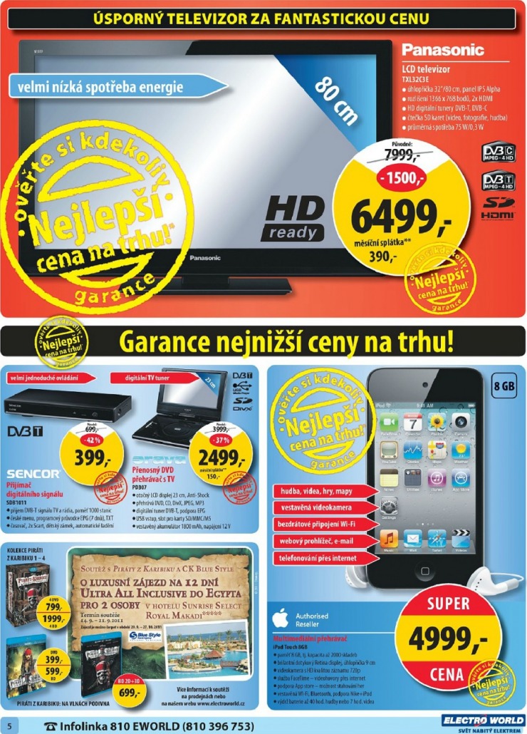 leták Electro World strana 1 leták Electro World strana 1