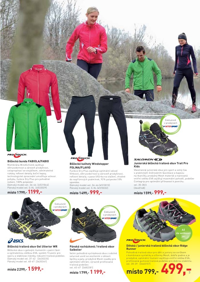 leták Intersport strana 1 leták Intersport strana 1