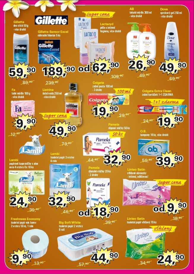 leták Jasmín drogerie strana 1 leták Jasmín drogerie strana 1