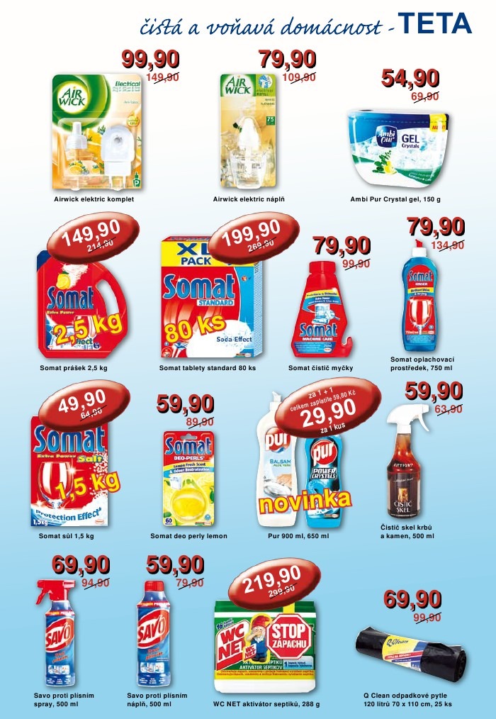 leták TETA drogerie strana 1 leták TETA drogerie strana 1