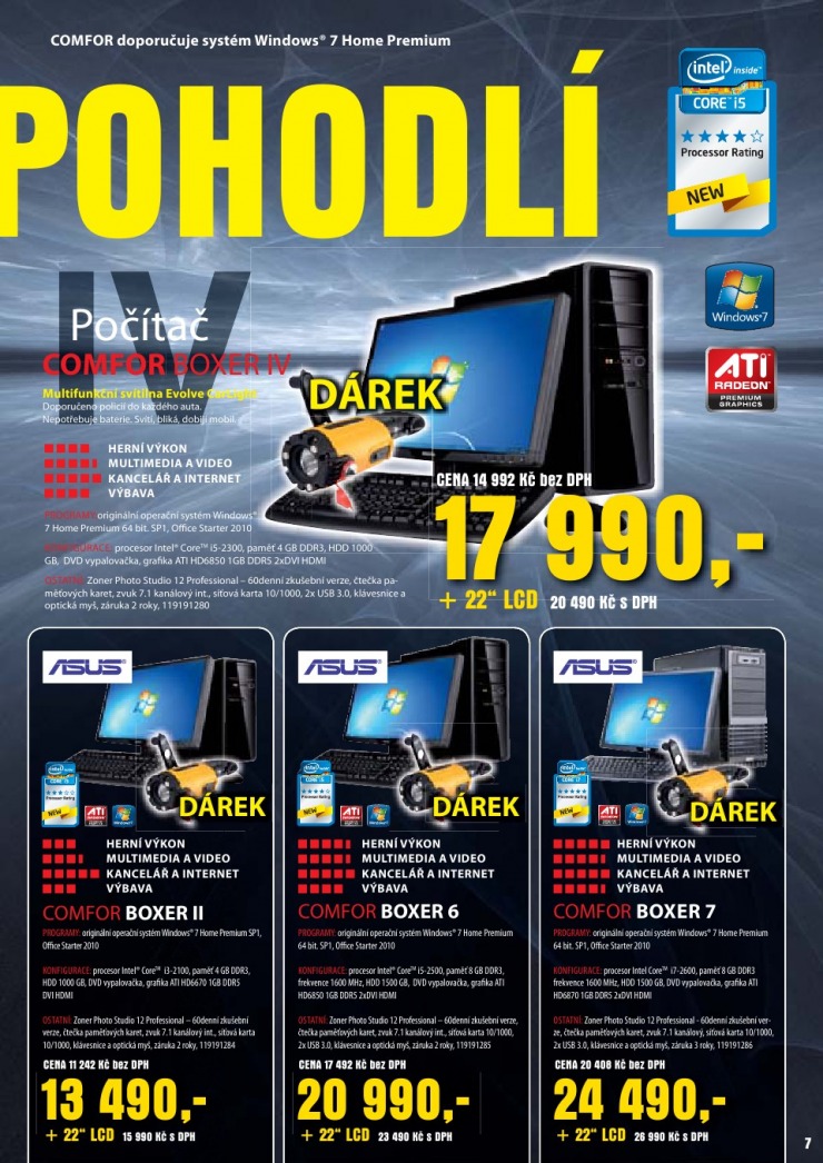 leták Comfor strana 1 leták Comfor strana 1