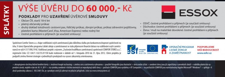 leták Comfor strana 1 leták Comfor strana 1