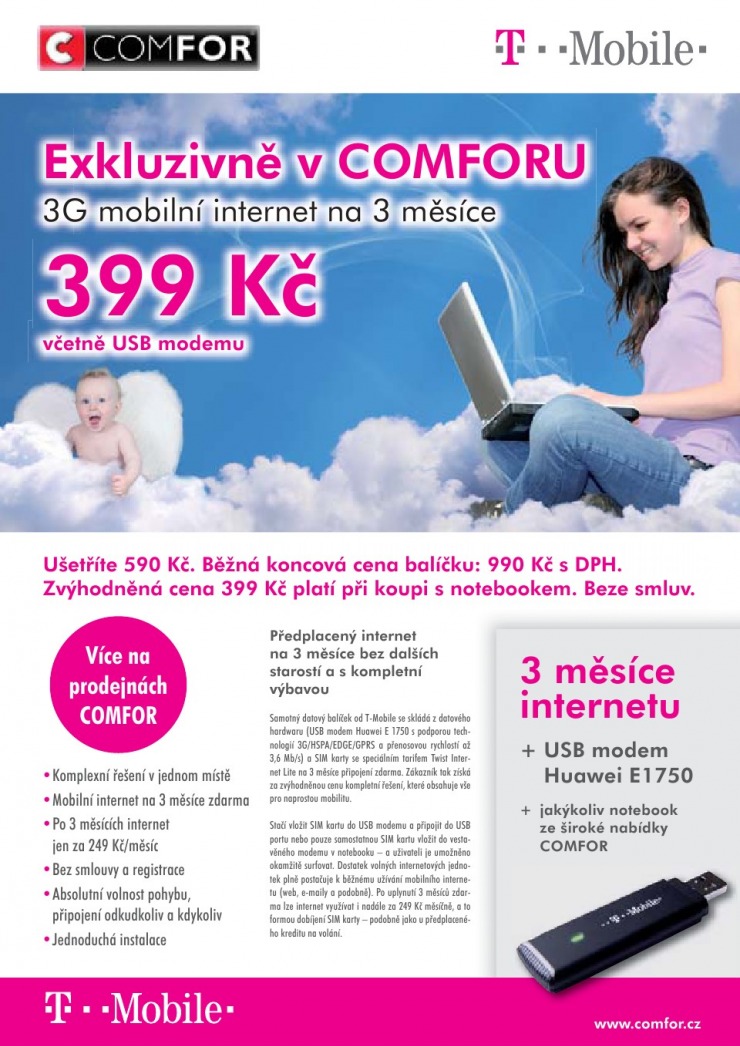 leták Comfor strana 1 leták Comfor strana 1