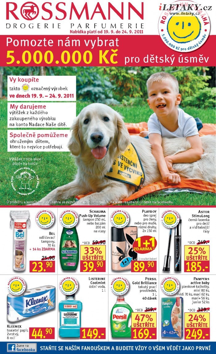 leták Rossmann strana 1 leták Rossmann strana 1
