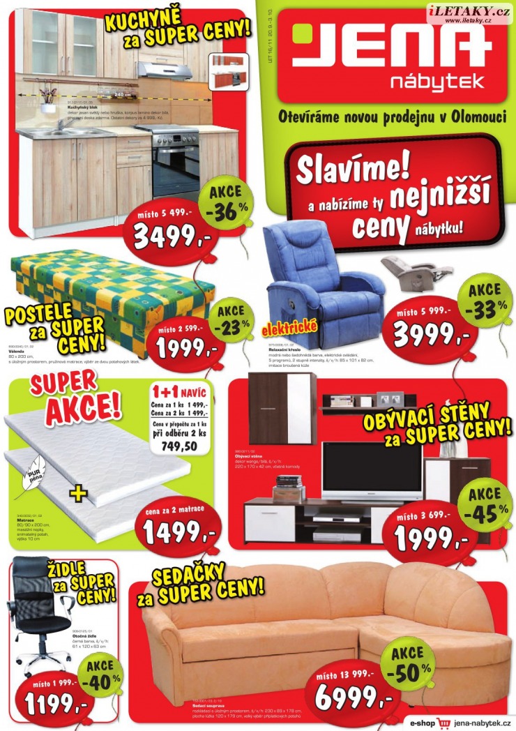 leták Jena nábytek strana 1 leták Jena nábytek strana 1
