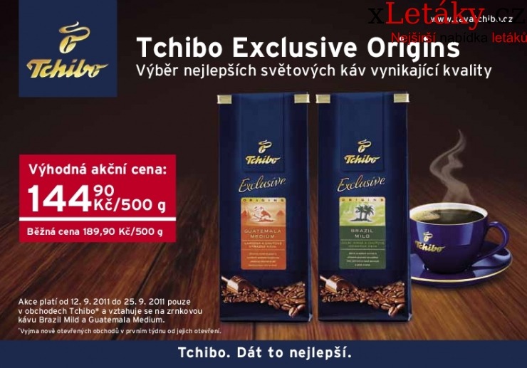 leták Tchibo aktuální leták strana 1 leták Tchibo aktuální leták strana 1