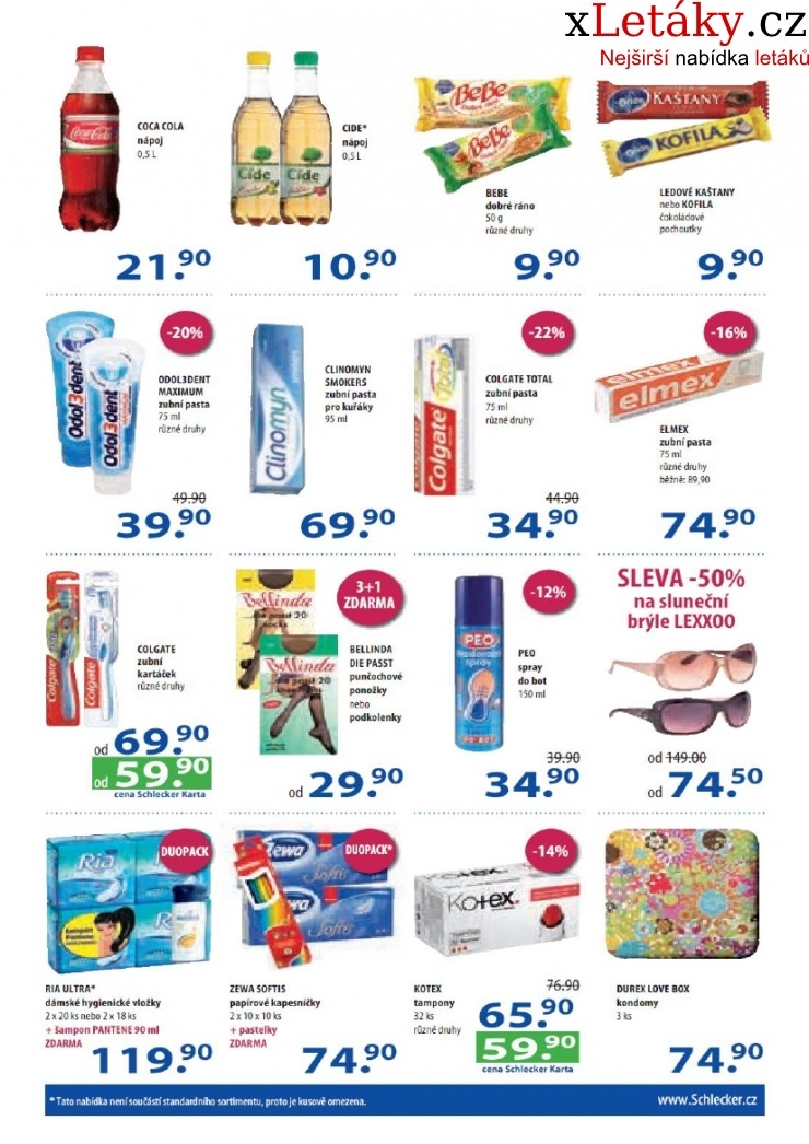 let�k Schlecker ak�n� let�k strana 1