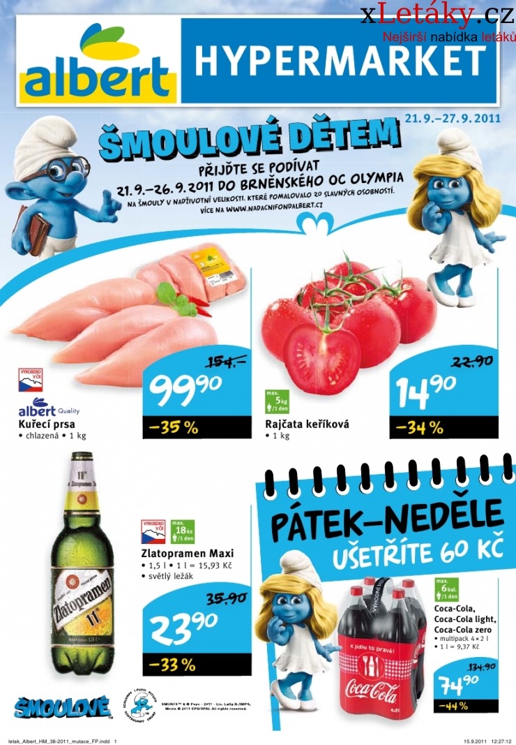 leták Albert Hypermarket leták strana 1 leták Albert Hypermarket leták strana 1