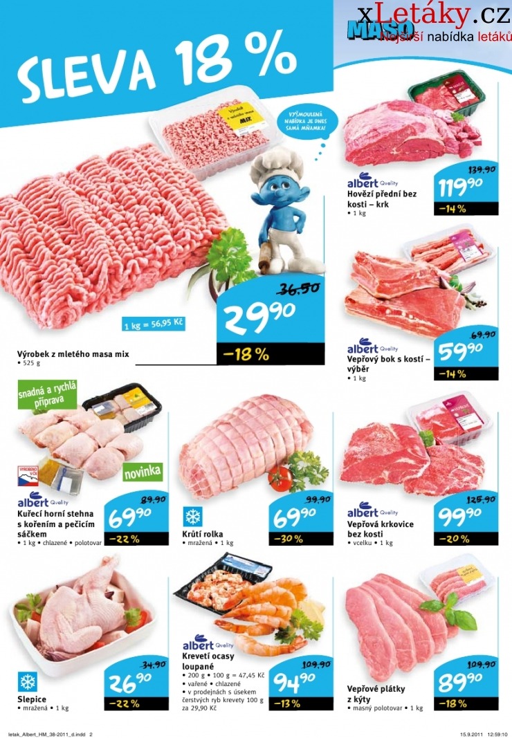 leták Albert Hypermarket leták strana 1 leták Albert Hypermarket leták strana 1