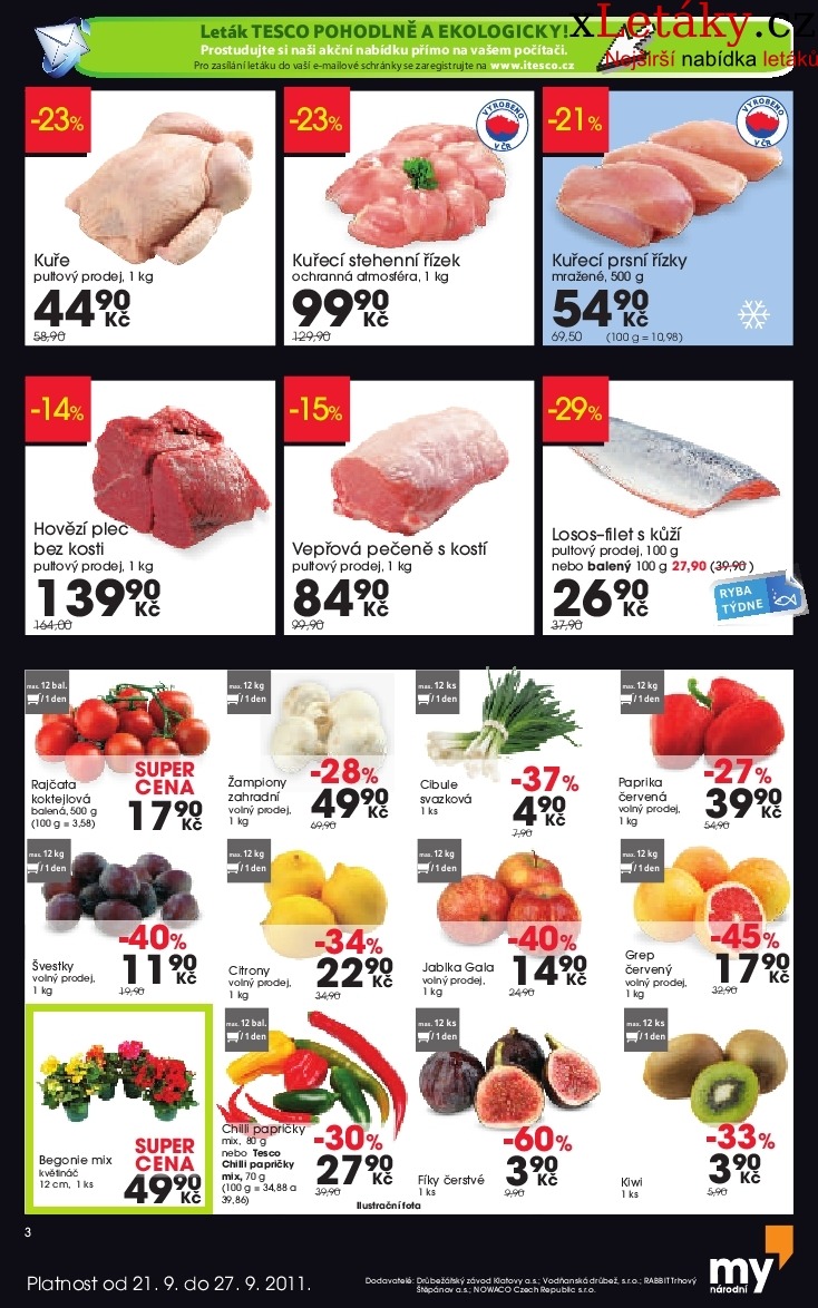 leták Tesco leták strana 1 leták Tesco leták strana 1