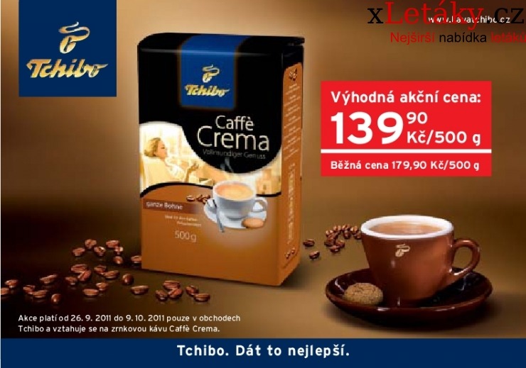 leták Tchibo aktuální leták strana 1 leták Tchibo aktuální leták strana 1