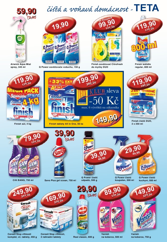 leták TETA drogerie strana 1 leták TETA drogerie strana 1