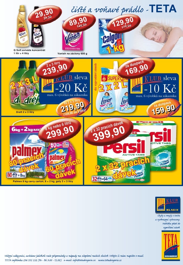 leták TETA drogerie strana 1 leták TETA drogerie strana 1