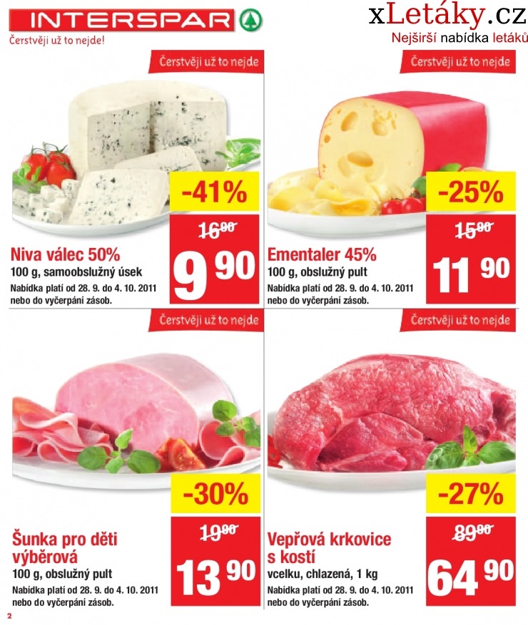 leták Interspar leták strana 1 leták Interspar leták strana 1