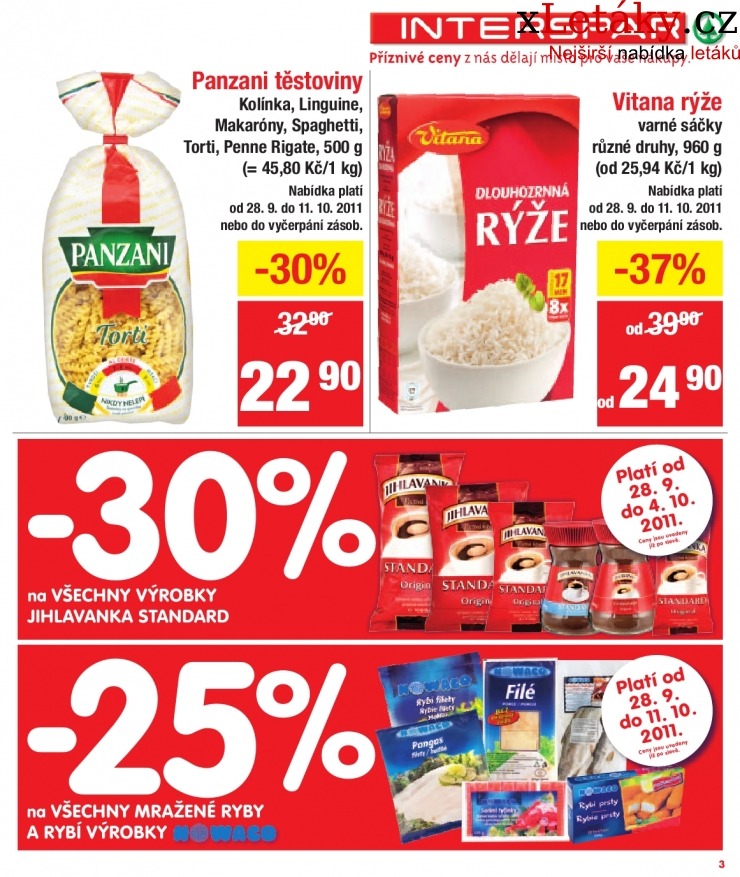 leták Interspar leták strana 1 leták Interspar leták strana 1