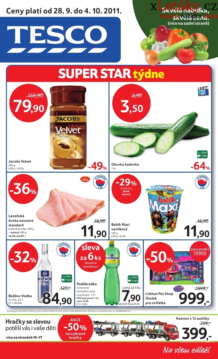 leták Tesco leták strana 1 leták Tesco leták strana 1