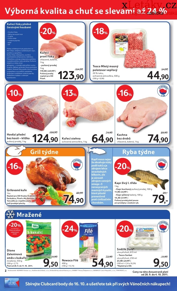 leták Tesco leták strana 1 leták Tesco leták strana 1