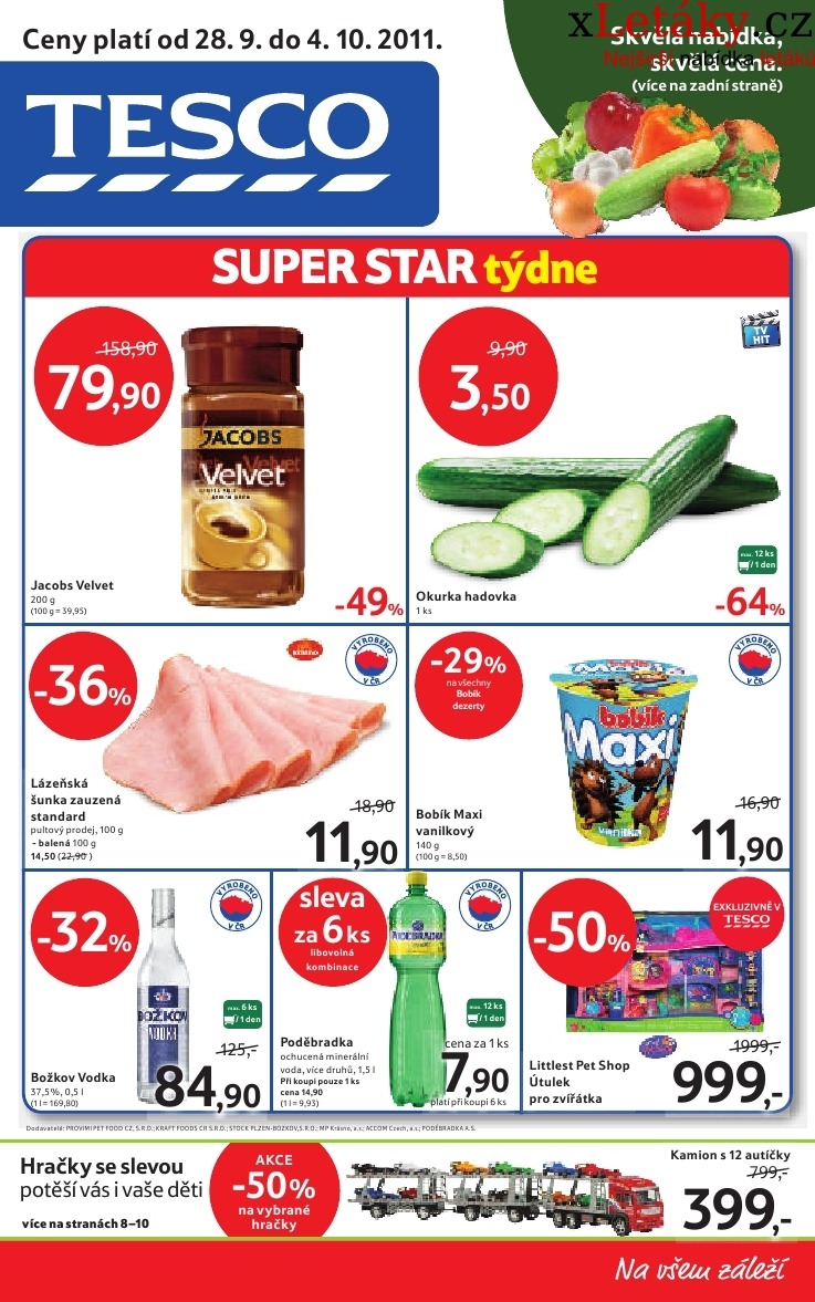 letk Tesco aktuln letk strana 1