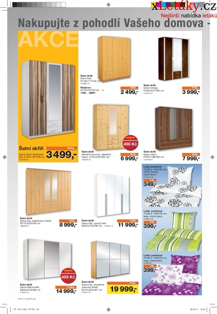 leták Sconto nábytek leták strana 1 leták Sconto nábytek leták strana 1