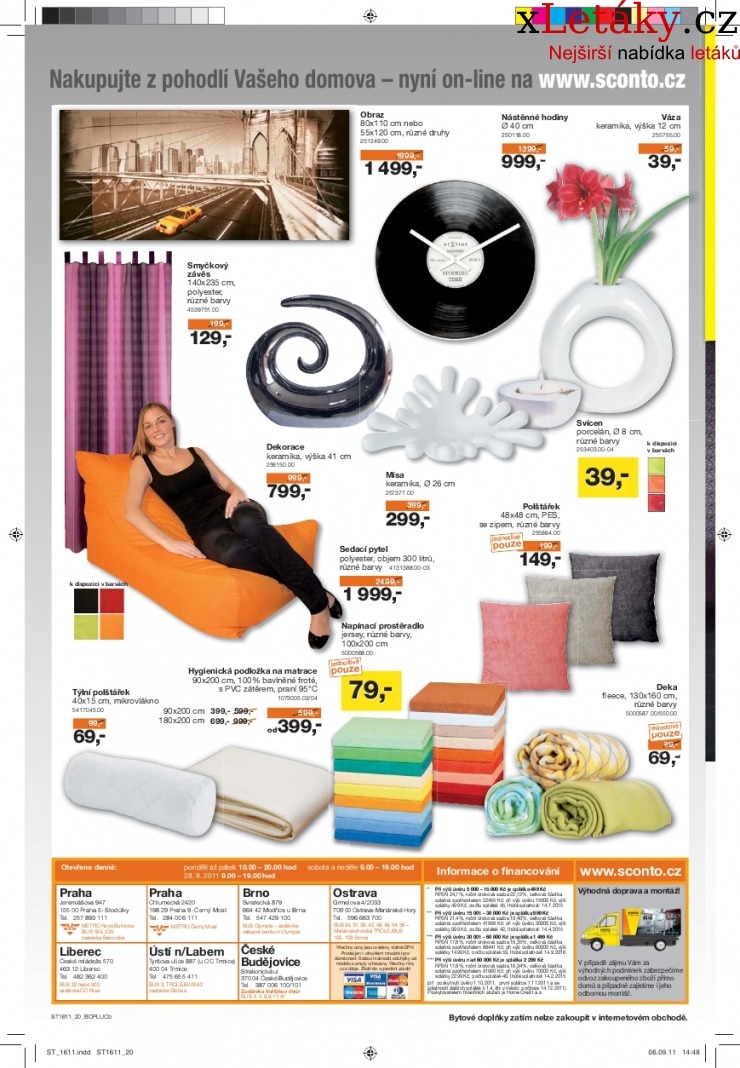 leták Sconto nábytek leták strana 1 leták Sconto nábytek leták strana 1