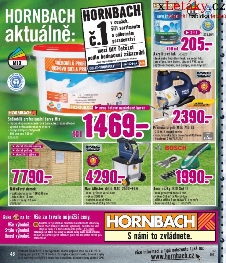 leták Hornbach aktuální leták strana 1 leták Hornbach aktuální leták strana 1